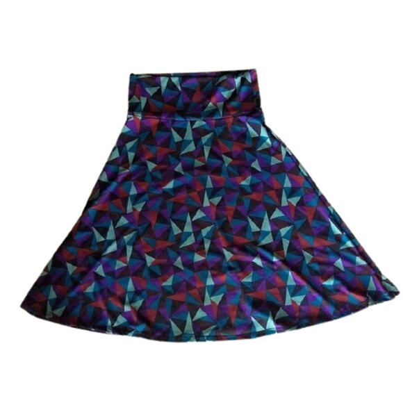 Lularoe Azure geometric print skirt size XS NWT - Picture 11 of 12